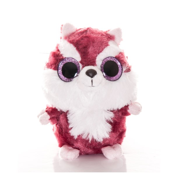 Красная Белка, 12 см, блестящие глазки | Юху и его друзья | Aurora