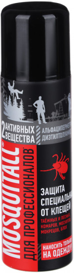 Аэрозоль «Защита от клещей»