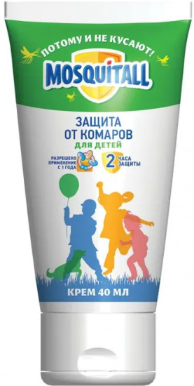 Крем от комаров для детей «Нежная защита»