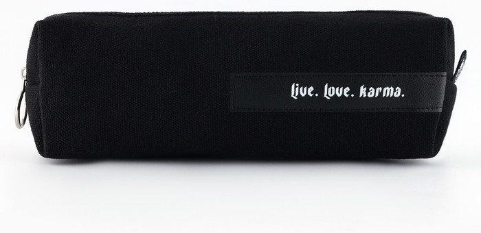 Пенал школьный «Live. Love. Karma» | STUDY — Стиль | ArtFox