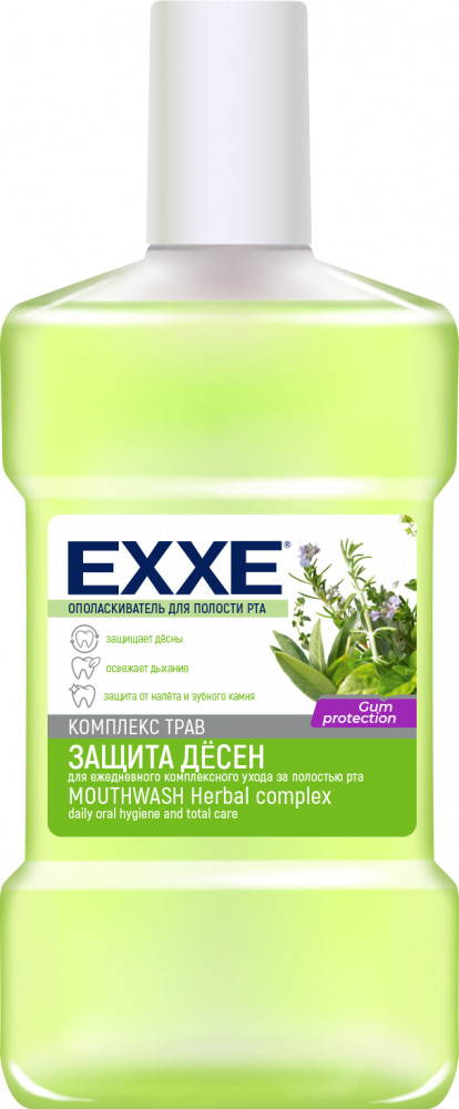 Ополаскиватель для полости рта «Защита десен» | EXXE