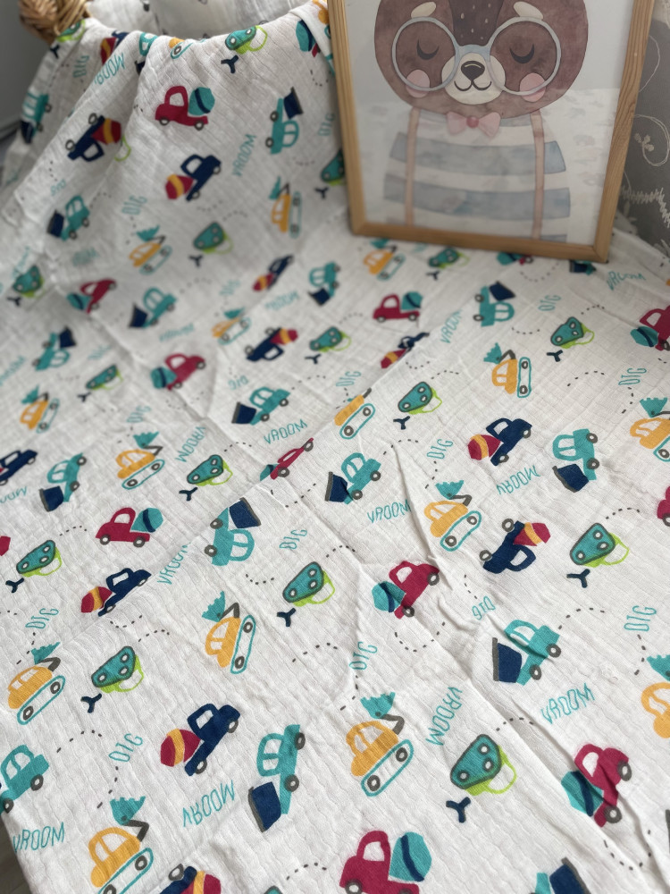 Муслиновая пелёнка | Mybabysteps