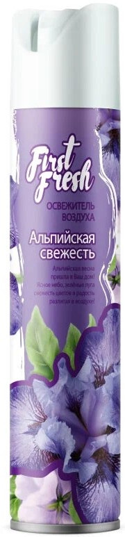 Освежитель воздуха «Альпийская свежесть» | First Fresh