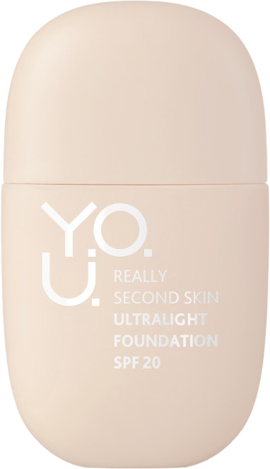 Крем тональный ультралегкий «Really Second skin SPF 20», оттенок 30 Cool Beige | Y.O.U. | RELOUIS