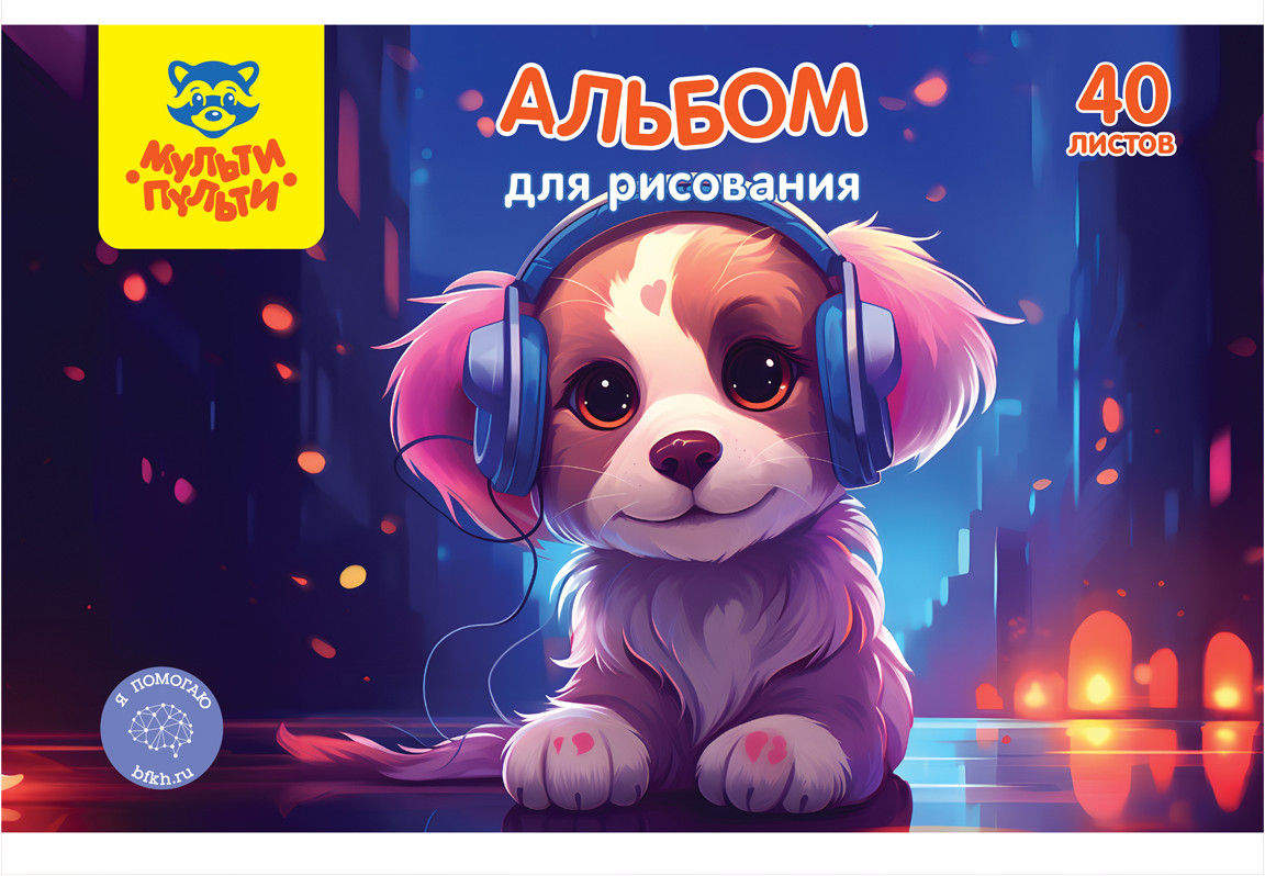 Альбом для рисования «Мой трек» | Мульти-Пульти