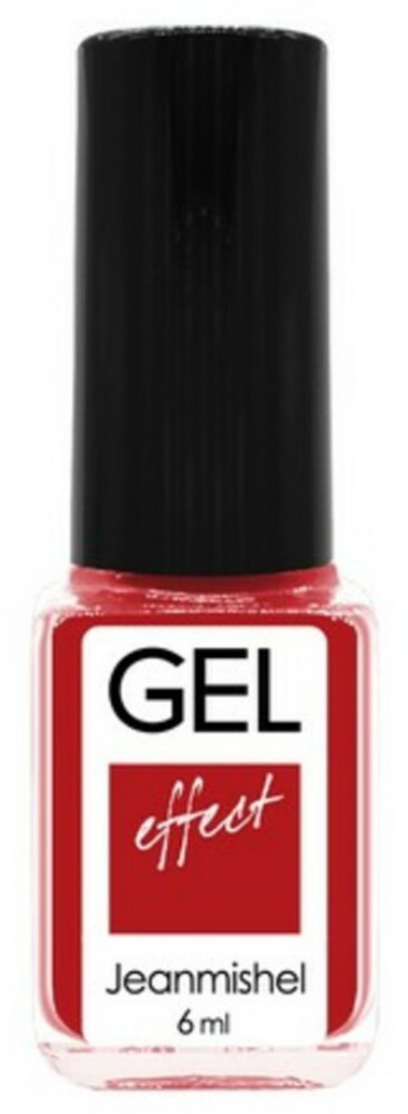 Лак для ногтей с эффектом геля «Gel Effect», оттенок 221 Алый матовый | JEANMISHEL