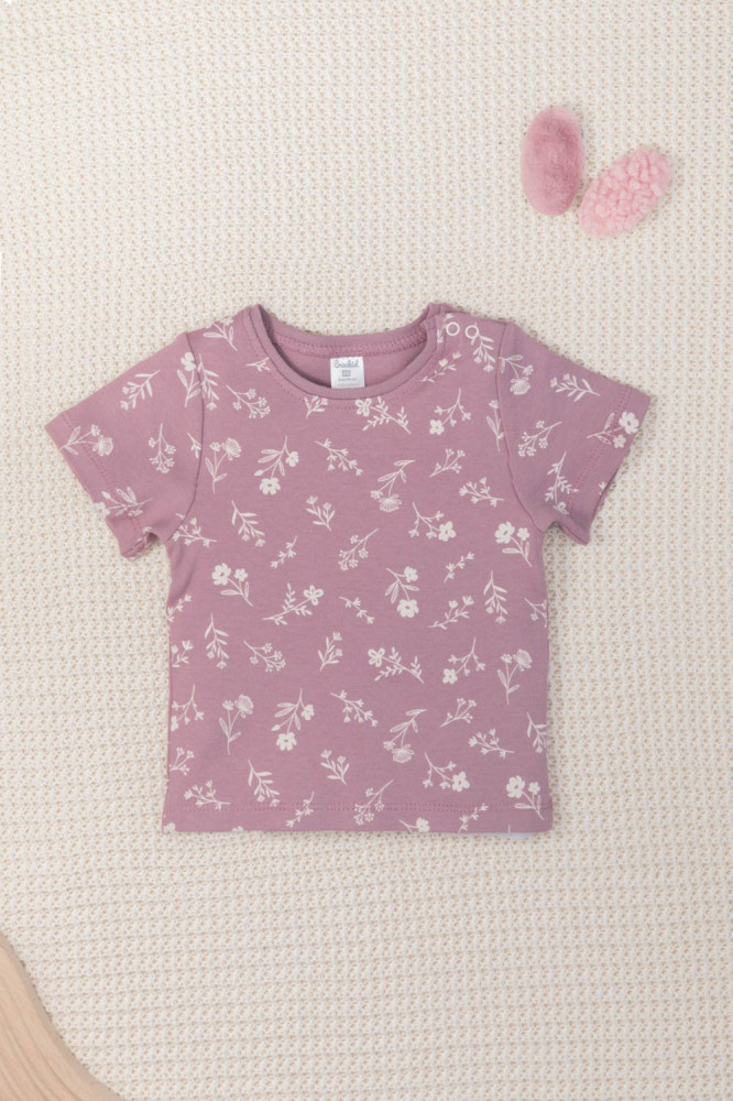 Футболка ясельная для девочек | Crockid