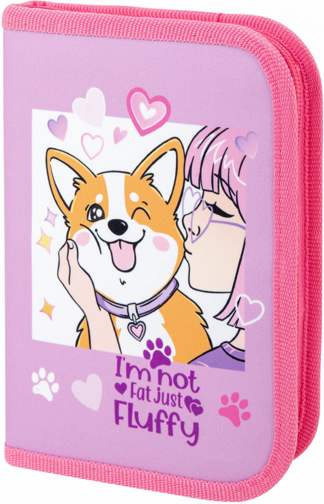 Пенал школьный «Fluffy akita» | Handy | Пифагор