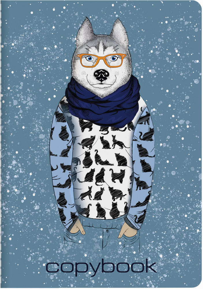 Тетрадь «Волк в очках» | Brauberg