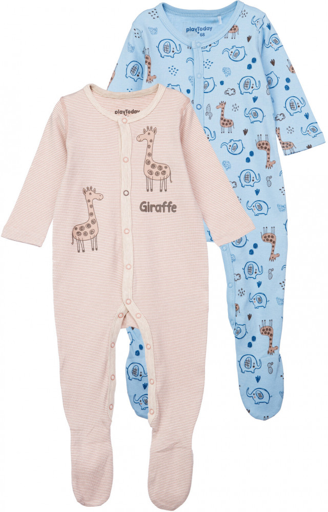 Комплект комбинезонов для мальчиков | Cute elephants | PlayToday