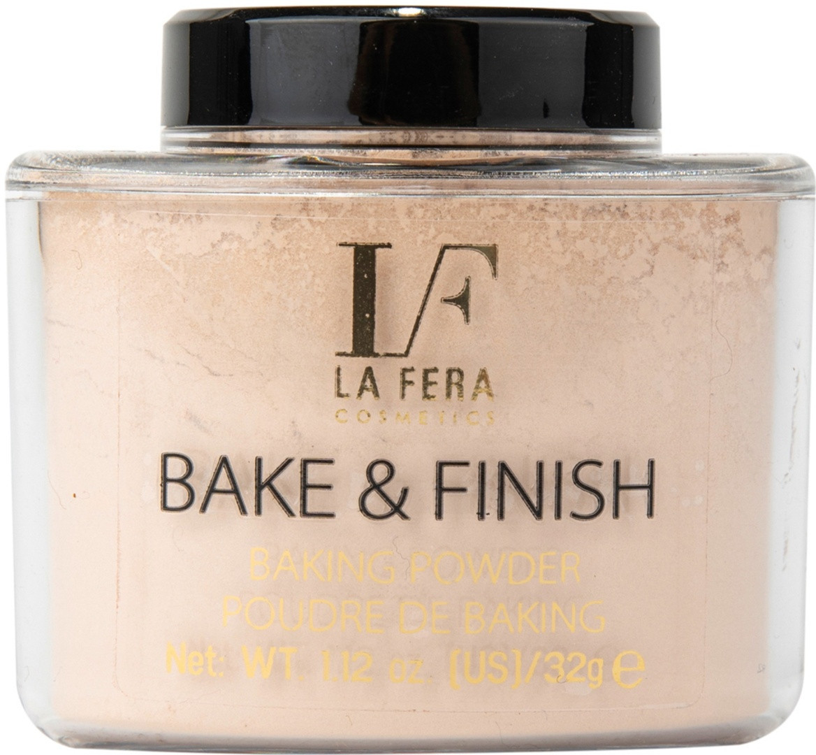 Пудра рассыпчатая для лица «Baking Powder Bake finish», оттенок светло-бежевый | La Fera
