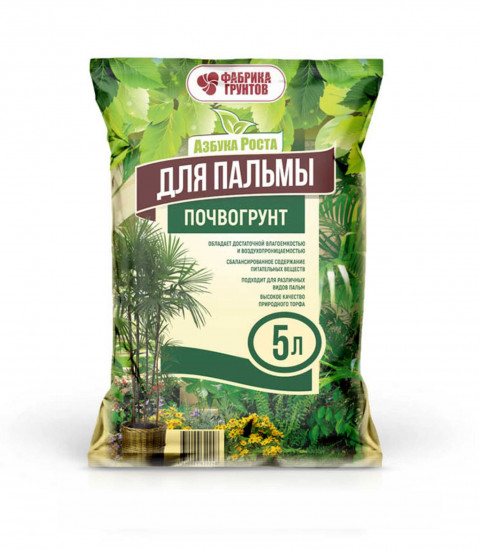 Почвогрунт для пальмы