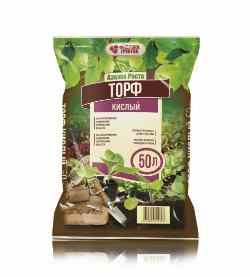 Торф кислый