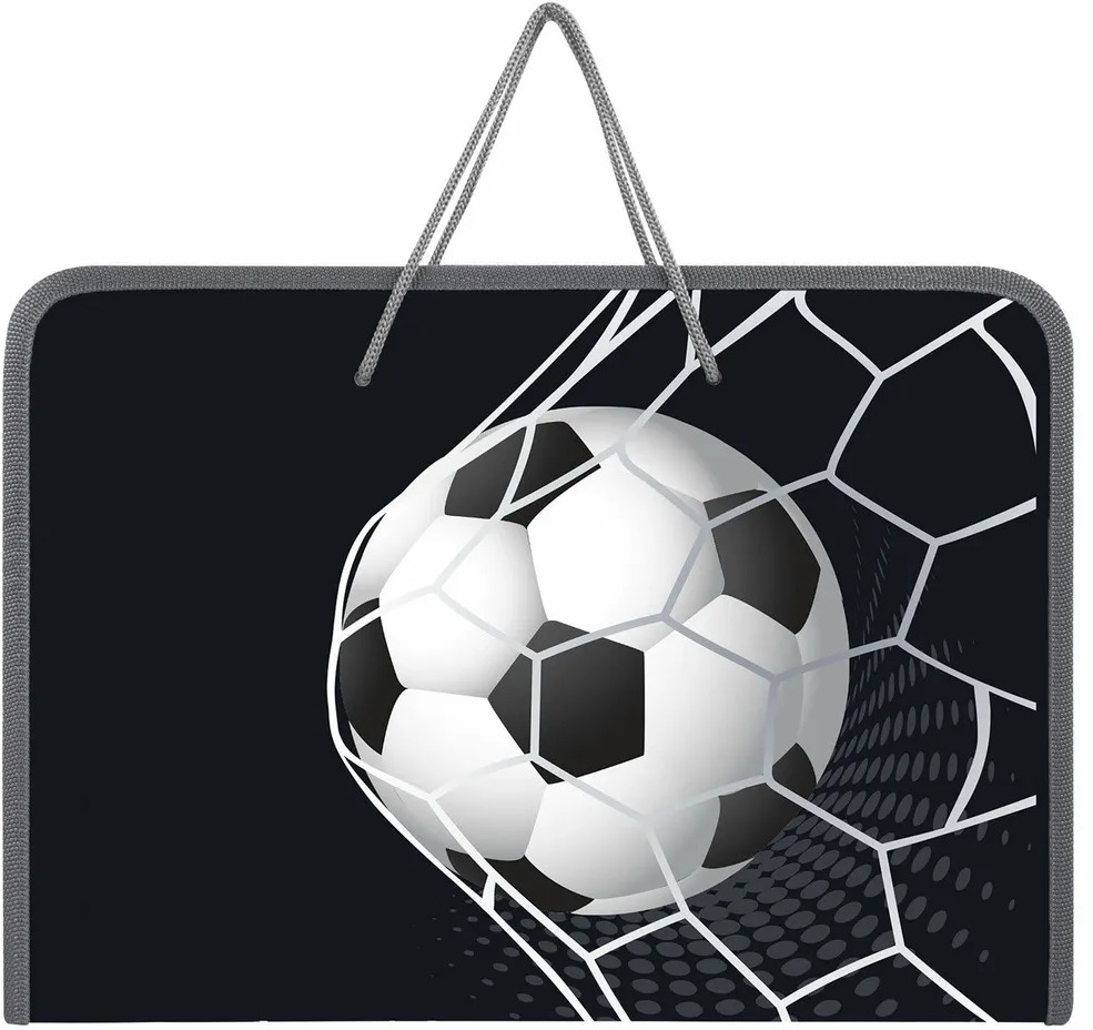 Папка на молнии с ручками «Ball kick» | Ball kick | Пифагор
