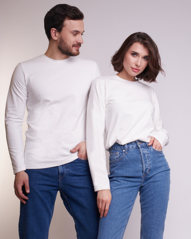 Лонгслив унисекс «Elastane» | Elastane | UzCotton