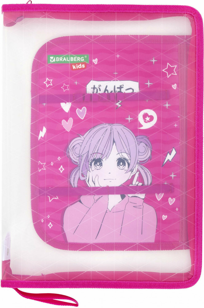 Папка для труда на молнии «Anime style» | Anime style | Brauberg