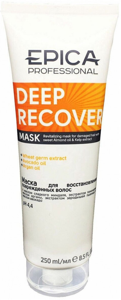 Маска для восстановления повреждённых волос | Deep Recover | EPICA Professional