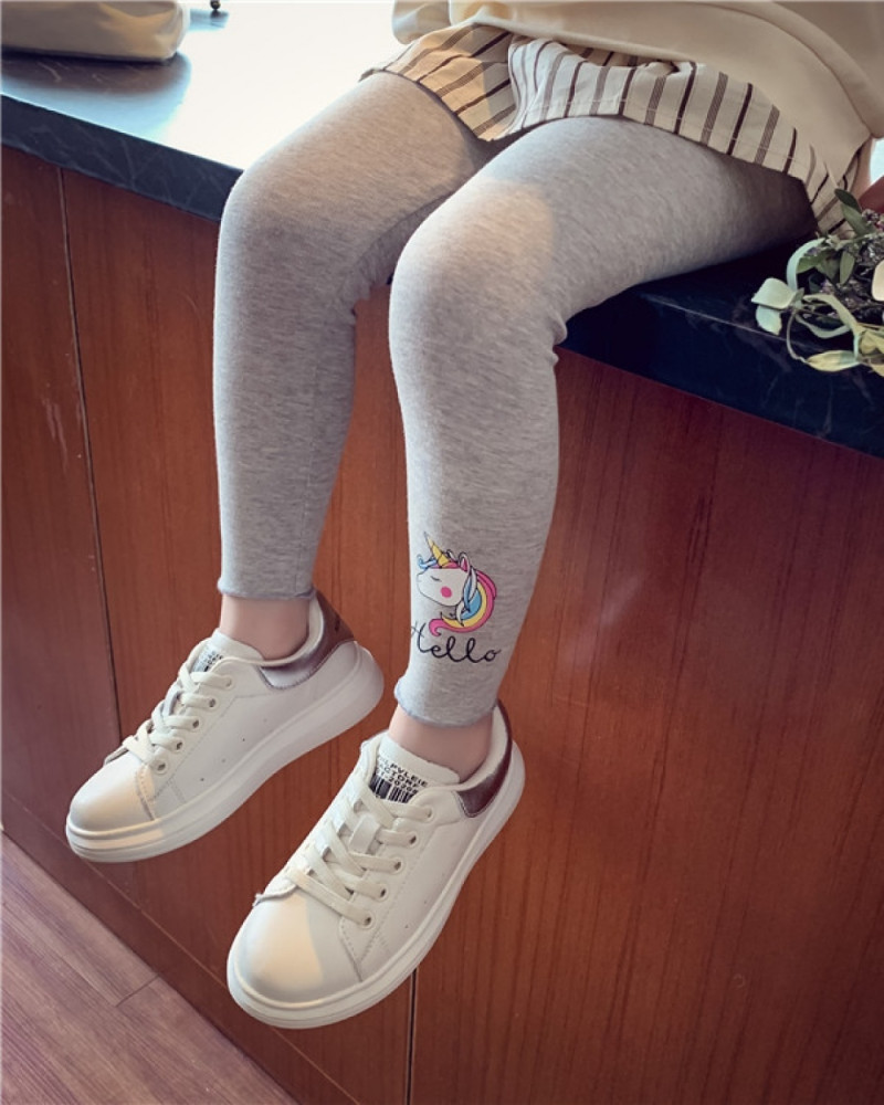 Легинсы для девочек «Единорог Hello» | Youyibeile