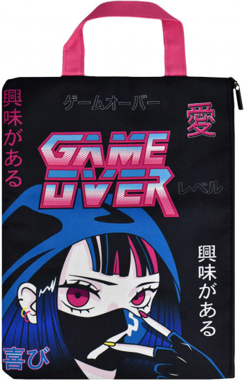 Папка для тетрадей школьных «Кибераниме»