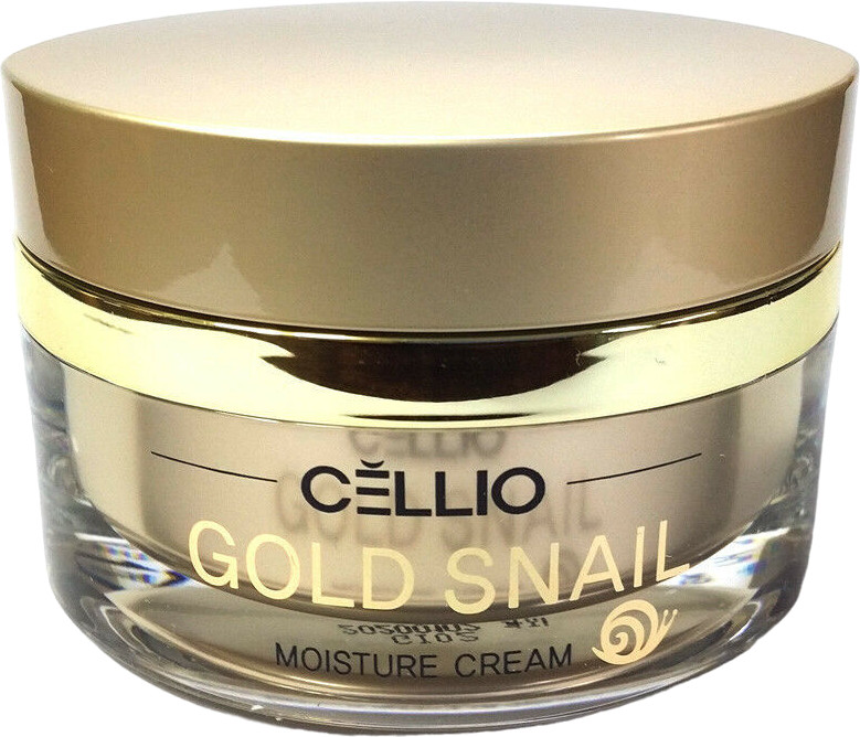 Крем для лица с золотом и улиточным муицином «Moisture Cream» | Gold Snail | Dr. Cellio