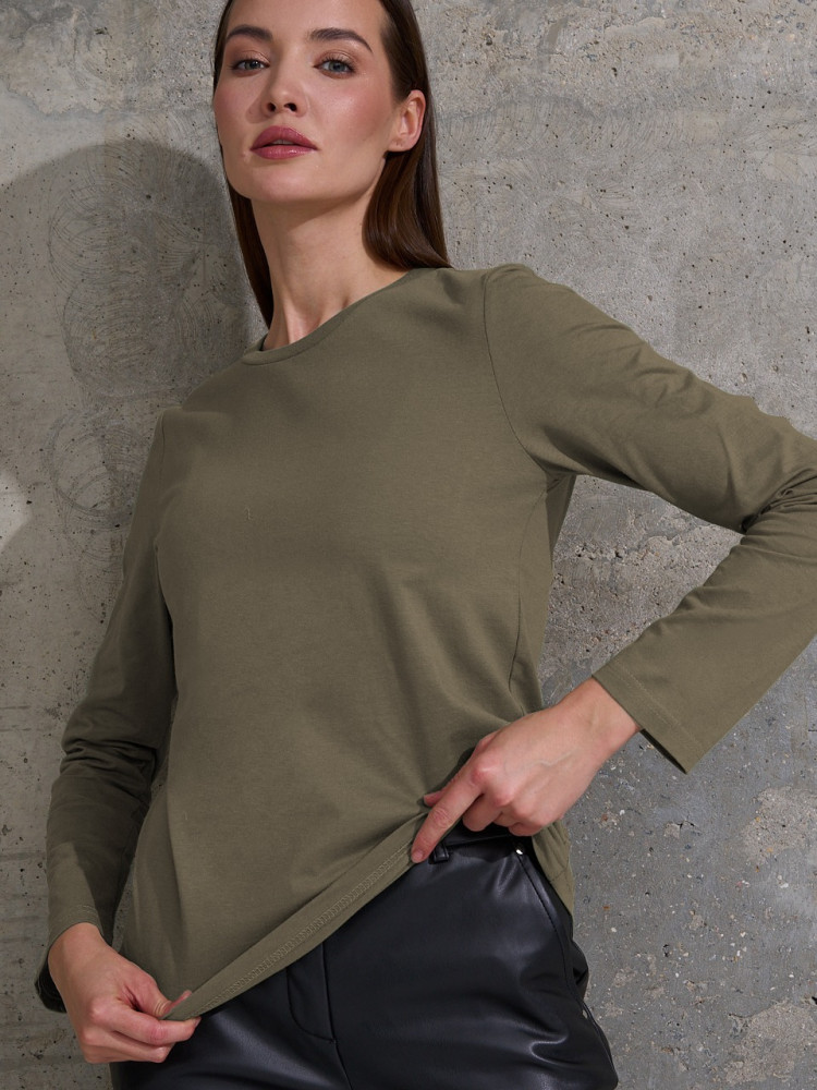 Лонгслив женский «Premium» | Premium | UzCotton