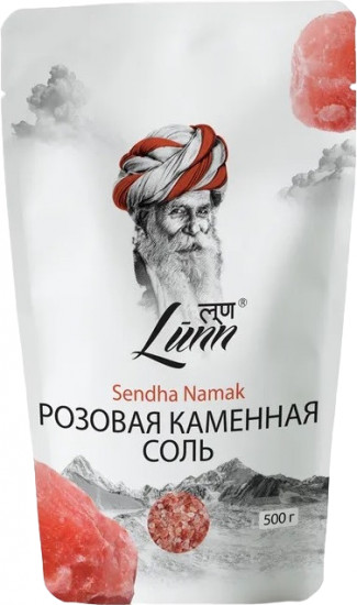 Соль розовая каменная «Lunn»