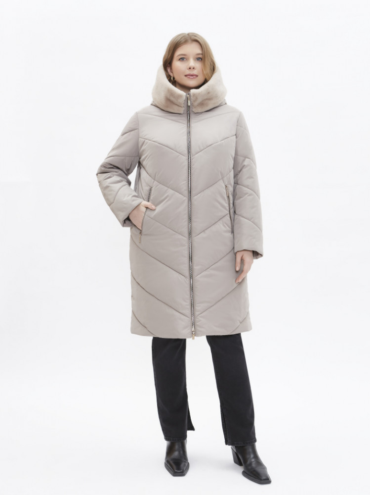 Пальто утепленное женское | ElectraStyle