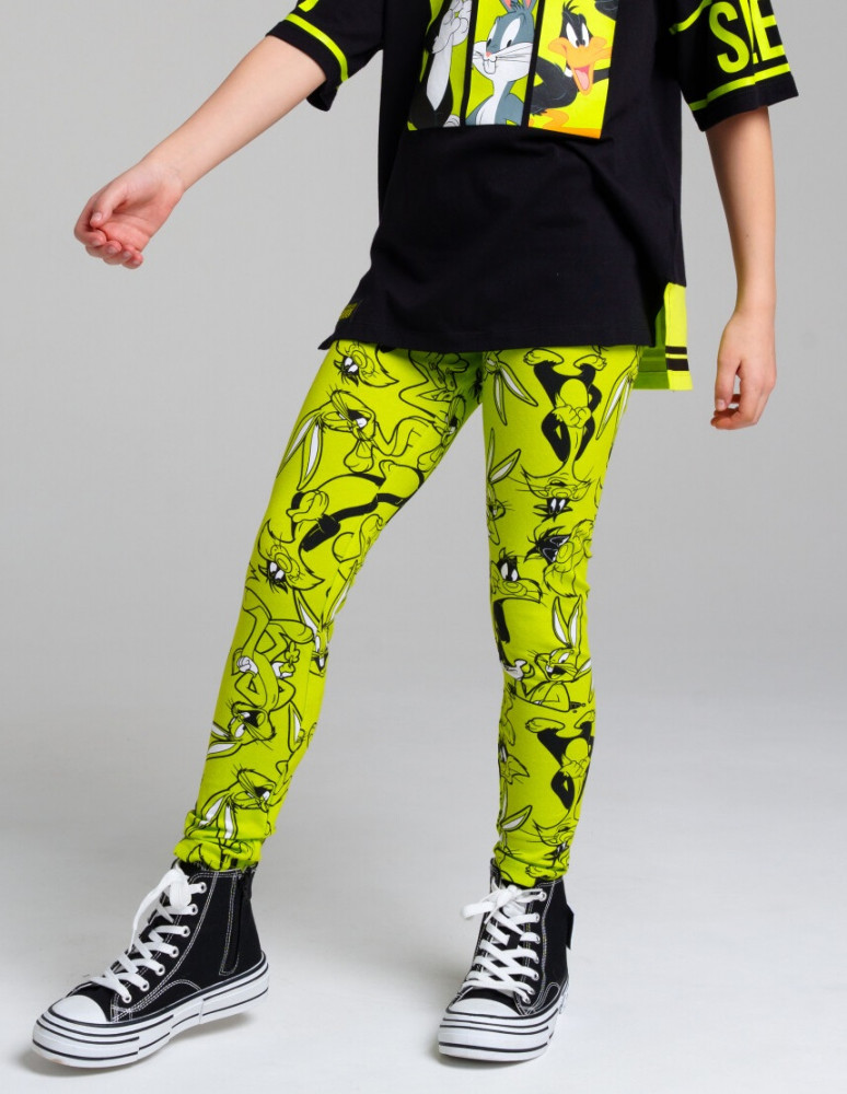 Легинсы для девочек | Neon Glam | PlayToday