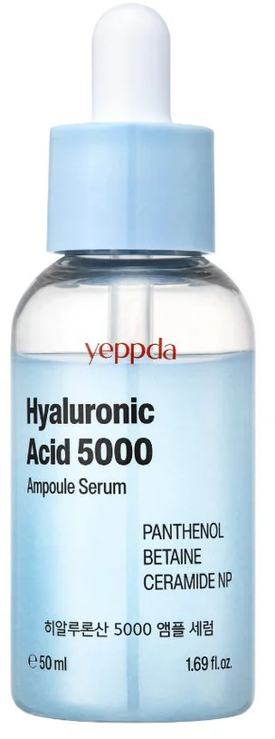Cыворотка для лица «Hyaluronic acid 5000 ampoule serum» | Yeppda