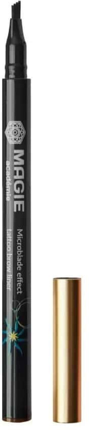 Маркер для бровей с эффектом микроблейдинга, тон 20 Dark brown | Magie academie