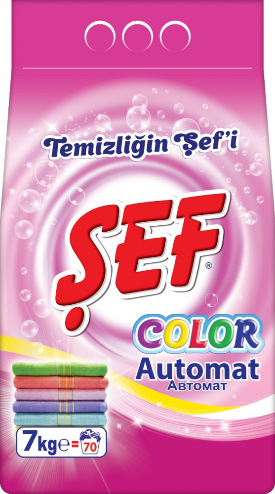 Стиральный порошок автомат «Цветной» | Sef