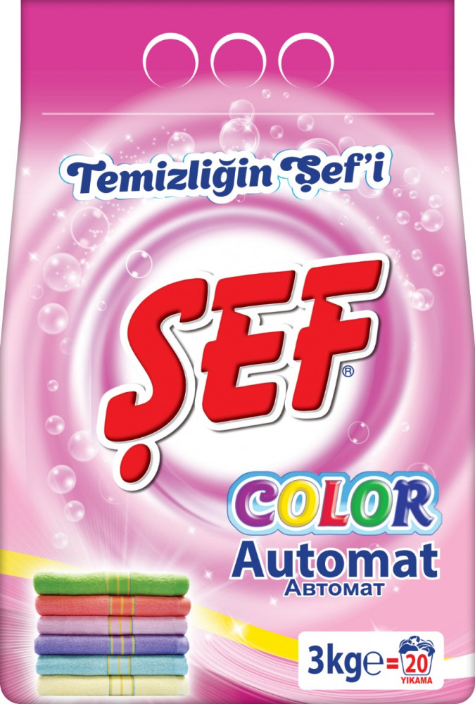 Стиральный порошок автомат «Цветной» | Sef