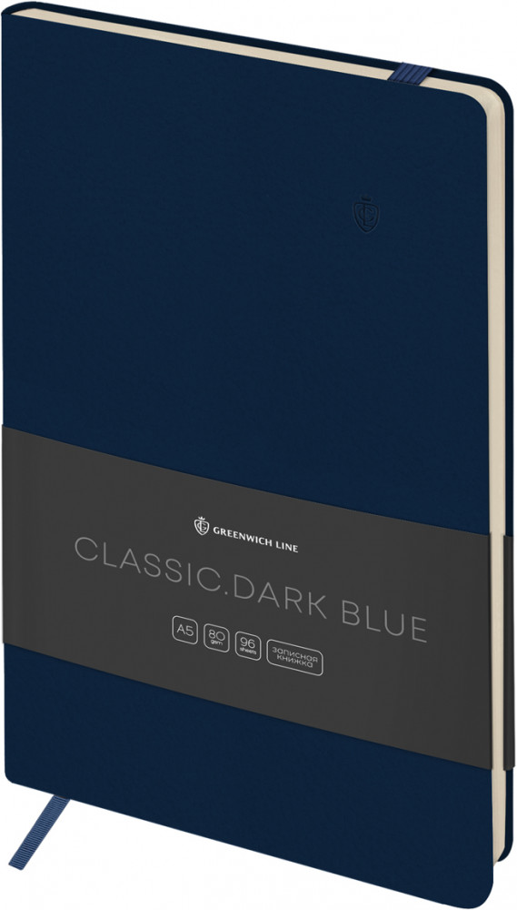 Записная книжка «Dark blue» | Classic | Greenwich Line