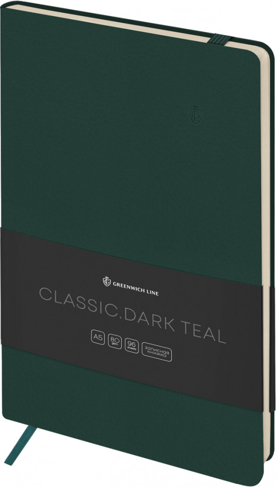 Записная книжка «Dark teal» | Classic | Greenwich Line