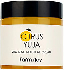 Крем для лица с экстрактом юдзу «Citrus Yuja Vitalizing Moisture Cream»