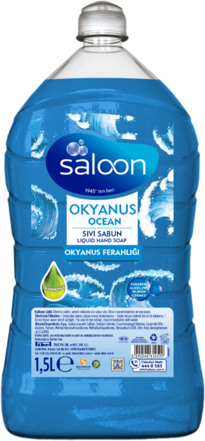 Жидкое мыло для рук «Свежесть океана» | Saloon