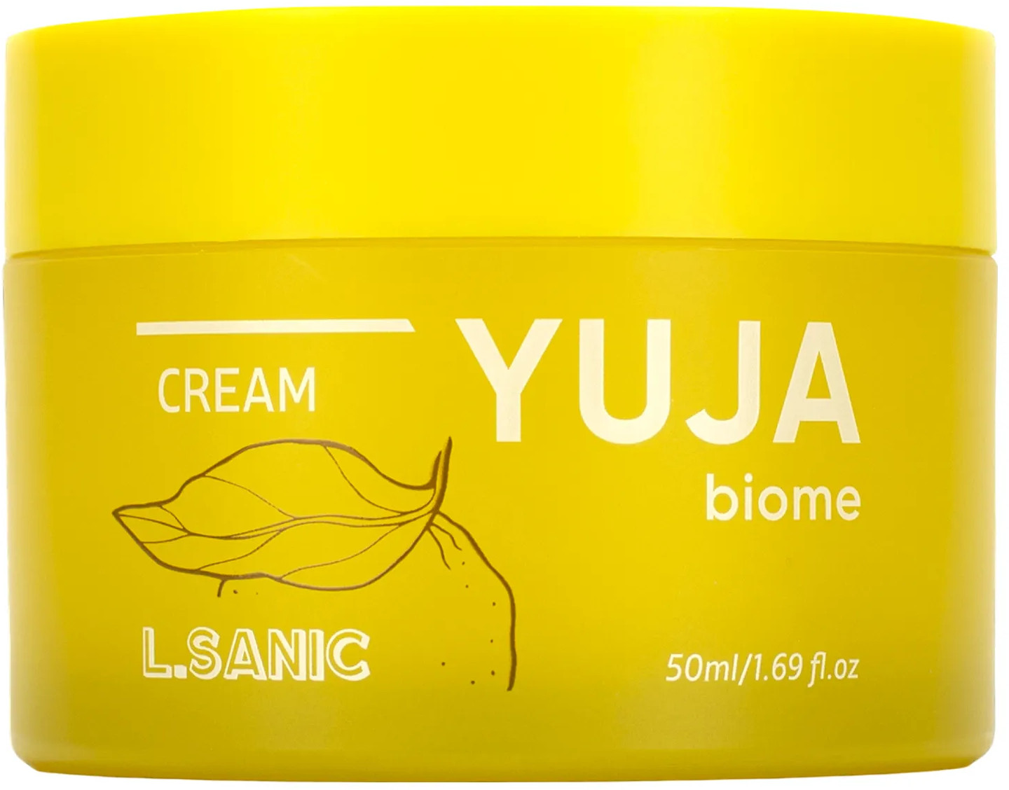 Крем для лица с экстрактом юдзу и пробиотиками | Yuja Biome | L.Sanic