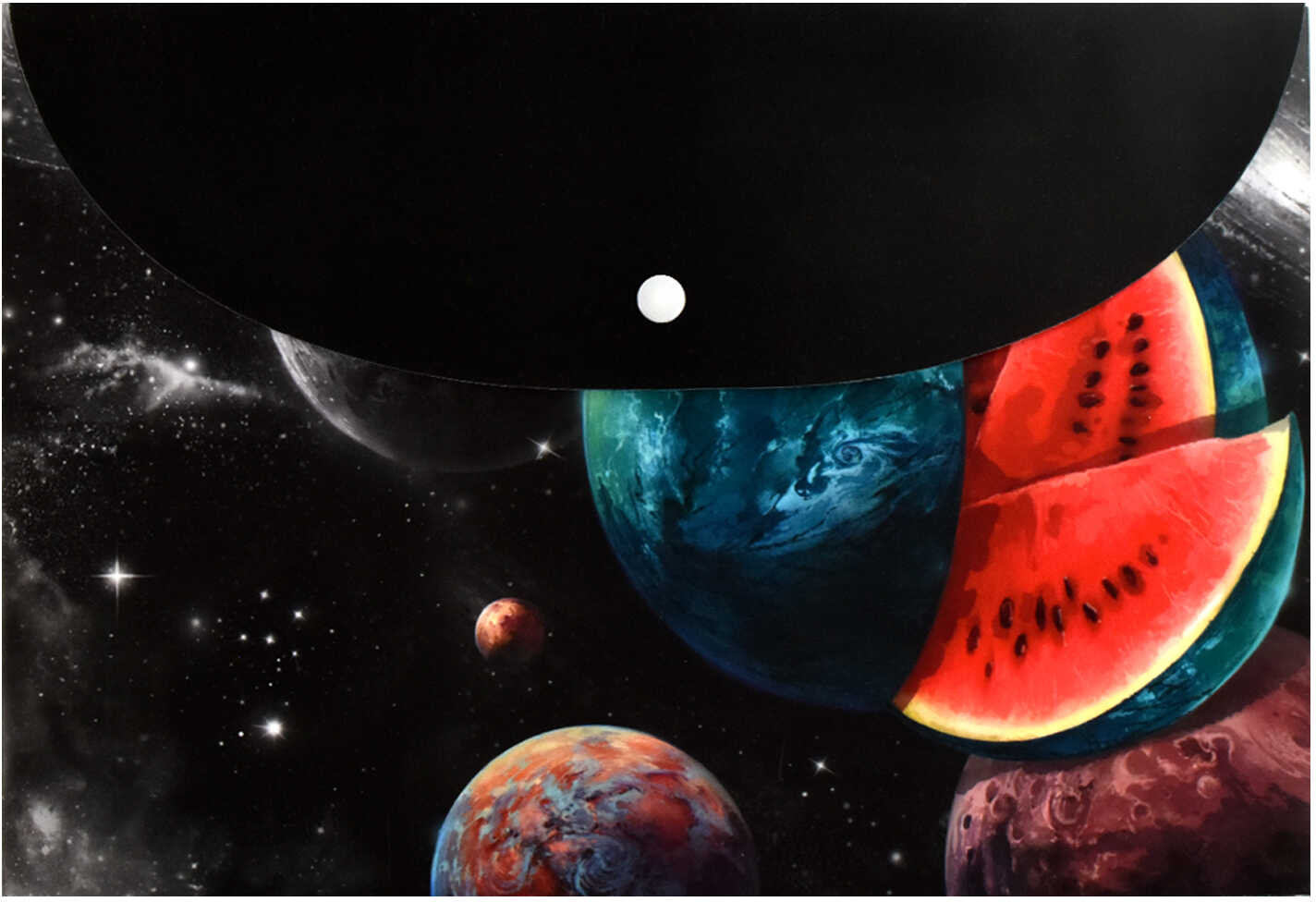 Папка для документов «Космический арбуз» | Феникс +