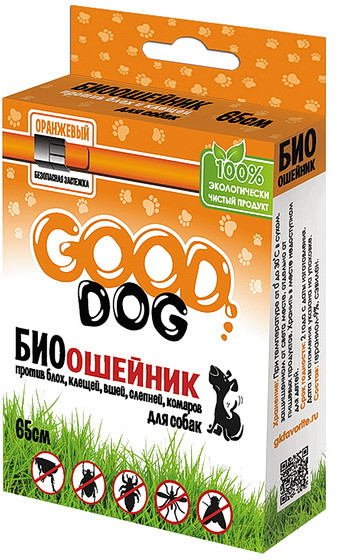 Антипаразитарный БИОошейник для собак «Good Dog» | Good Dog & Сat