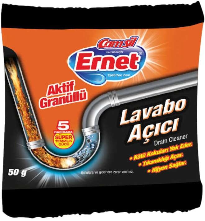 Порошок для прочистки сливных труб | Ernet