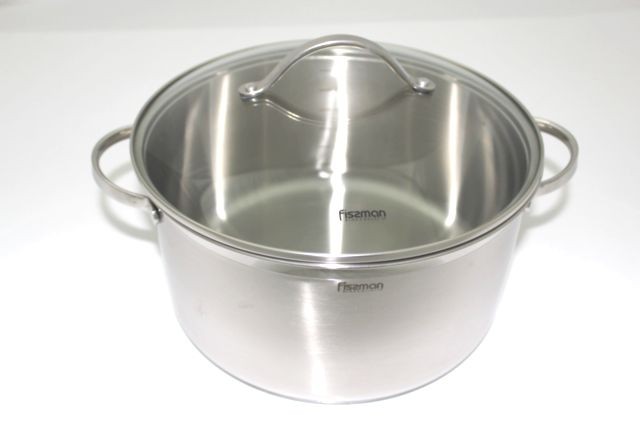 Кастрюля Luminosa (7,1 л) со стеклянной крышкой | Luminosa | Fissman