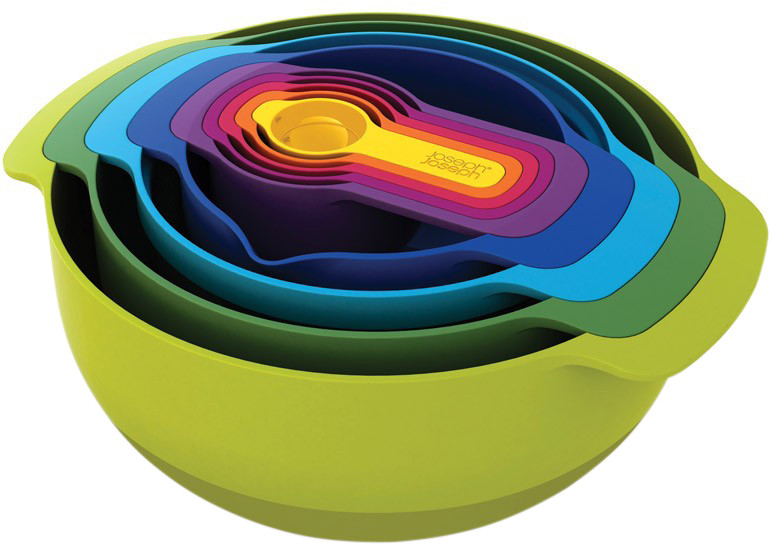 Набор мисок «Plus» | Nest | Joseph Joseph