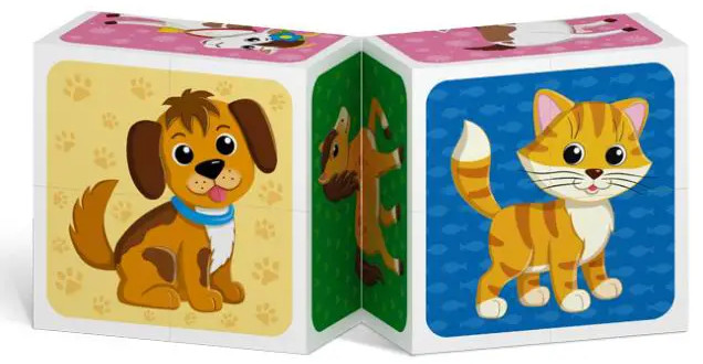 Кубик-трансформер «Животные» | Stellar