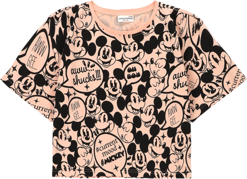 Футболка для девочек «Mickey Mouse» | Licence girl | Coccodrillo