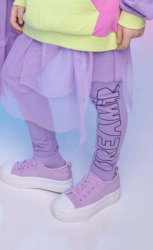 Легинсы с юбкой для девочек | Dreamer Kids | Coccodrillo