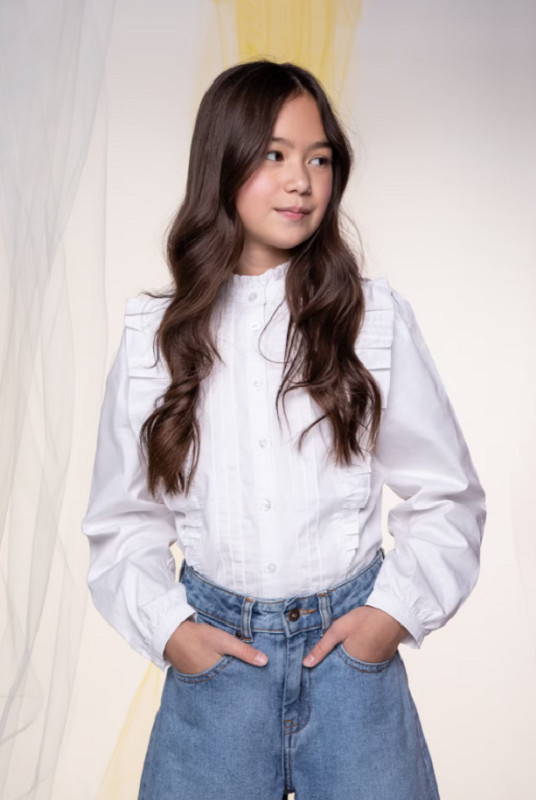 Блузка для девочек | Sporti Romantic Junior | Coccodrillo