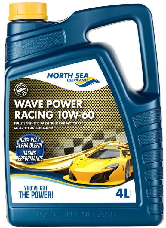 Моторное масло Wave Power Racing 10W-60 | North Sea Lubricants