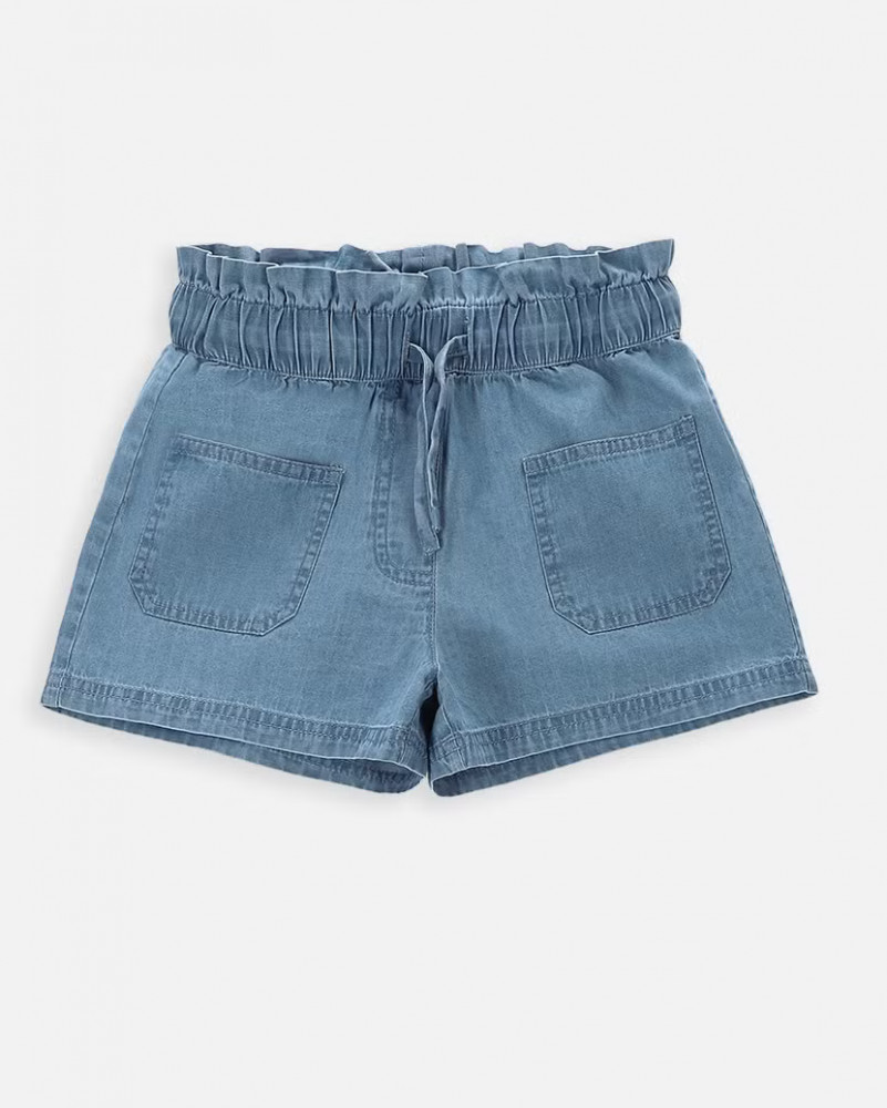 Шорты для девочек джинсовые | Happy Retro Girl Kids | Coccodrillo