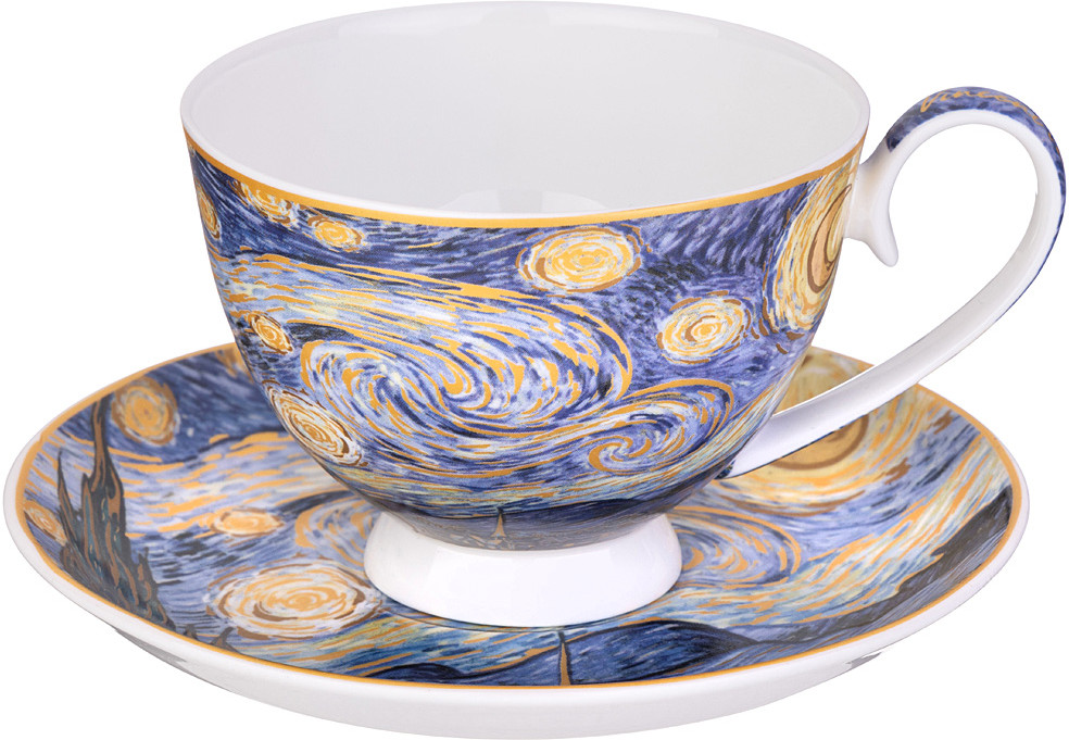 Чайная пара «Звёздная Ночь» | Арт коллекция | Lefard