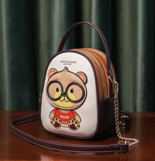 Мини-сумка с медведем | Beibaobao